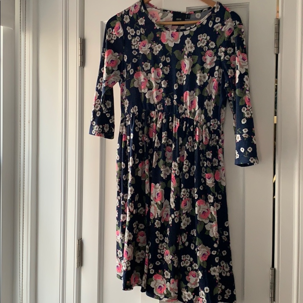 ASOS size 8 maternity floral dress
